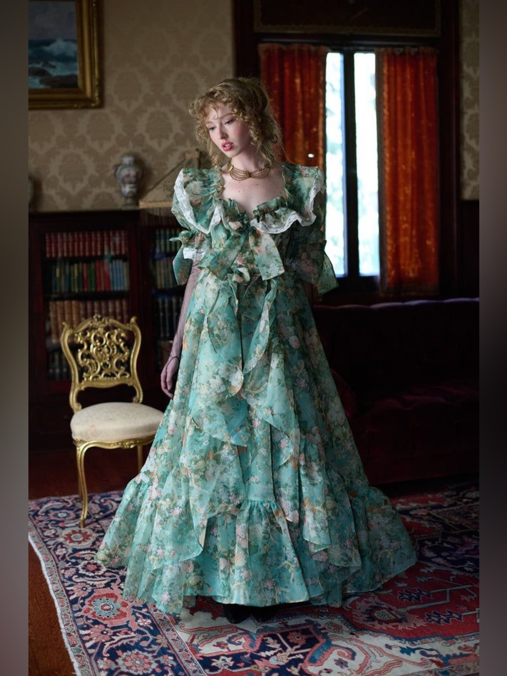 Selkie x Bridgerton XS Kate Carriage Gown